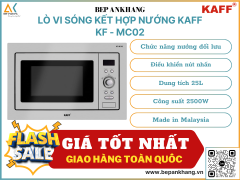 Lò vi sóng kết hợp nướng KAFF KF - MC02 - Made in Malaysiad